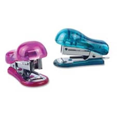 Pen2Paper Mini Stapler- Plastic- Translucent Assorted PE128106